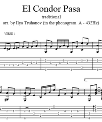 El Condor Pasa for guitar. Guitar sheet music and tabs.