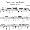 Cossack Went to the Danube