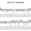 Солнце не светит (Ain't No Sunshine)