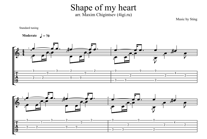 Dndm shape of my heart. Стинг Shape of my Heart Ноты для гитары. Стинг Шейп оф май Харт Ноты для гитары. Шейп оф май Харт Ноты для гитары. Shape of my Heart Ноты для гитары.
