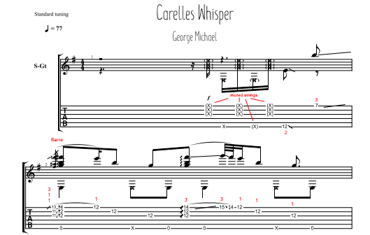 the whisperer chords piano