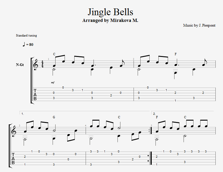 Колокола на гитаре. Jingle Bells Ноты для гитары. Джингл белс на гитаре. Джингл белс табы для гитары. Джигил Бенс на гетару Ноты.