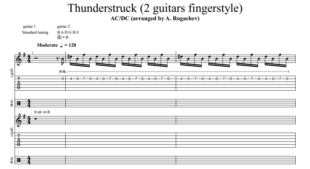 Седая ночь на 1 струне гитары. AC DC Thunderstruck табы для электрогитары. AC DC на гитаре для начинающих табы. AC DC Ноты для гитары. АС ДС Thunderstruck табы.