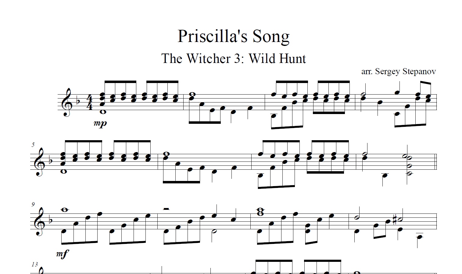 The witcher 3 присцилла песня фото 35