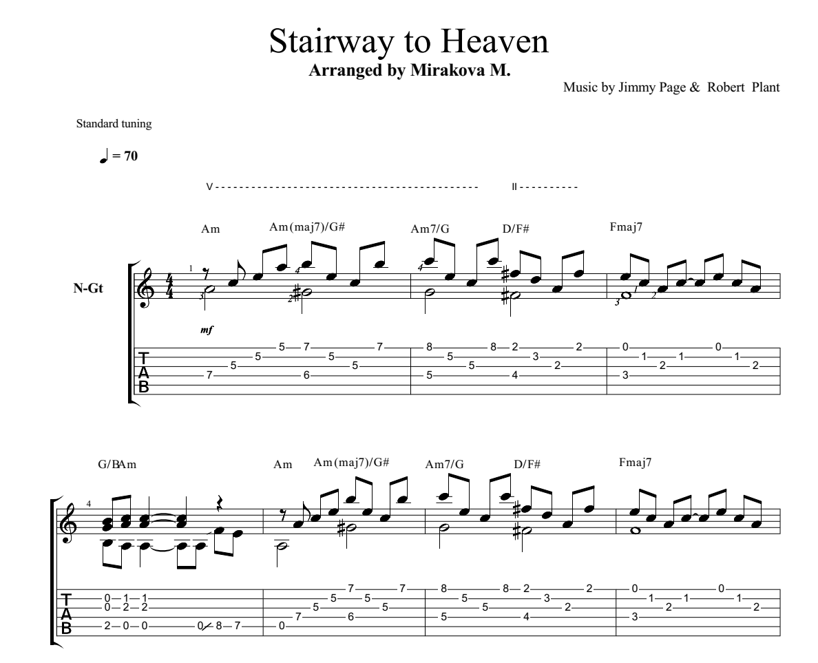 stairway to heaven songster