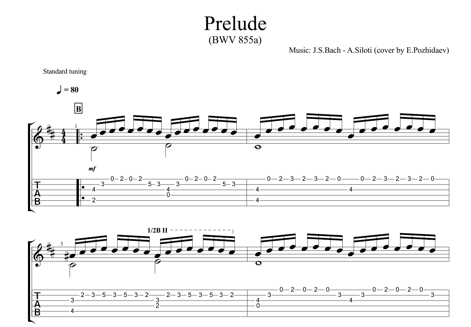 Bach g minor prelude