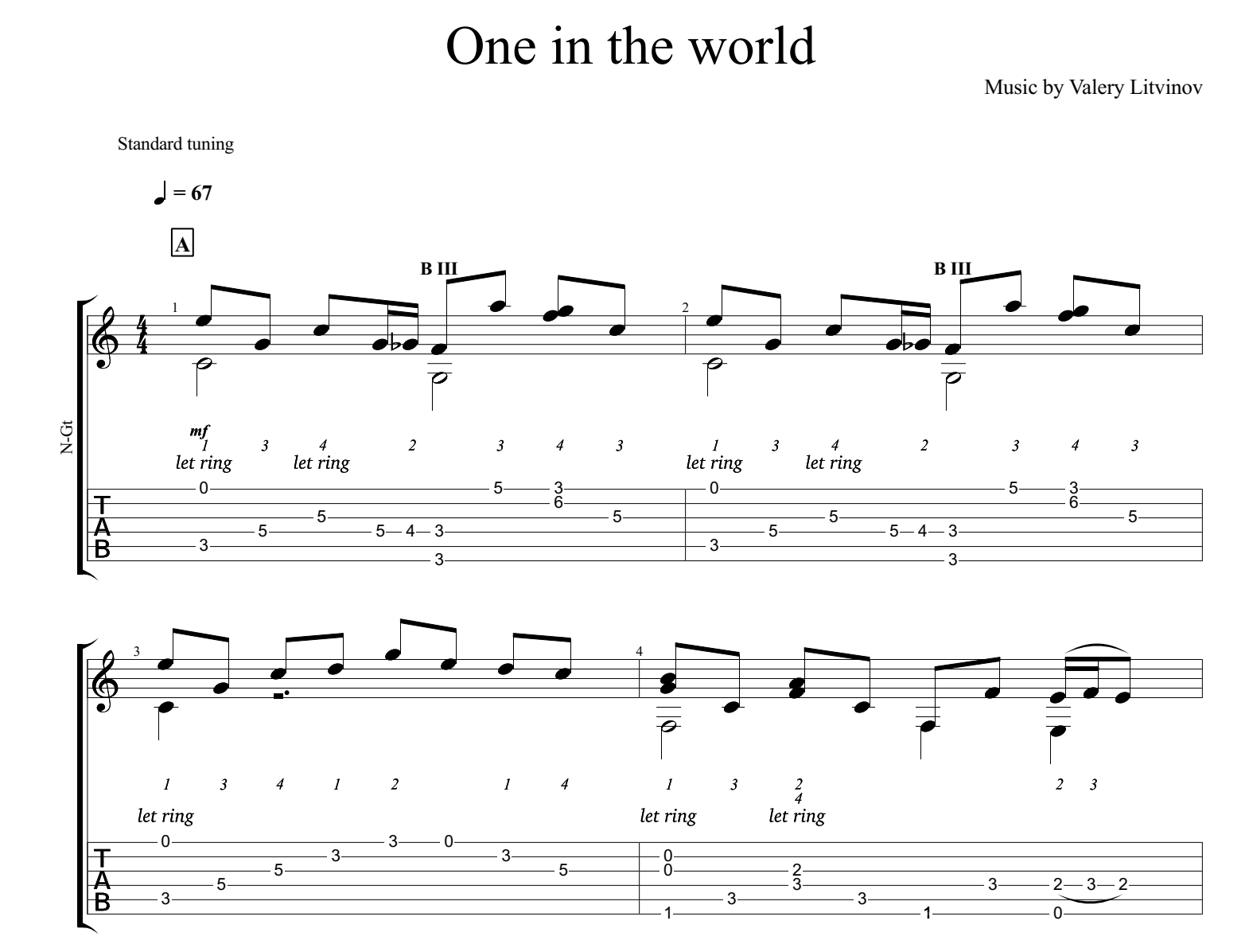 one-in-the-world-for-guitar-guitar-sheet-music-and-tabs