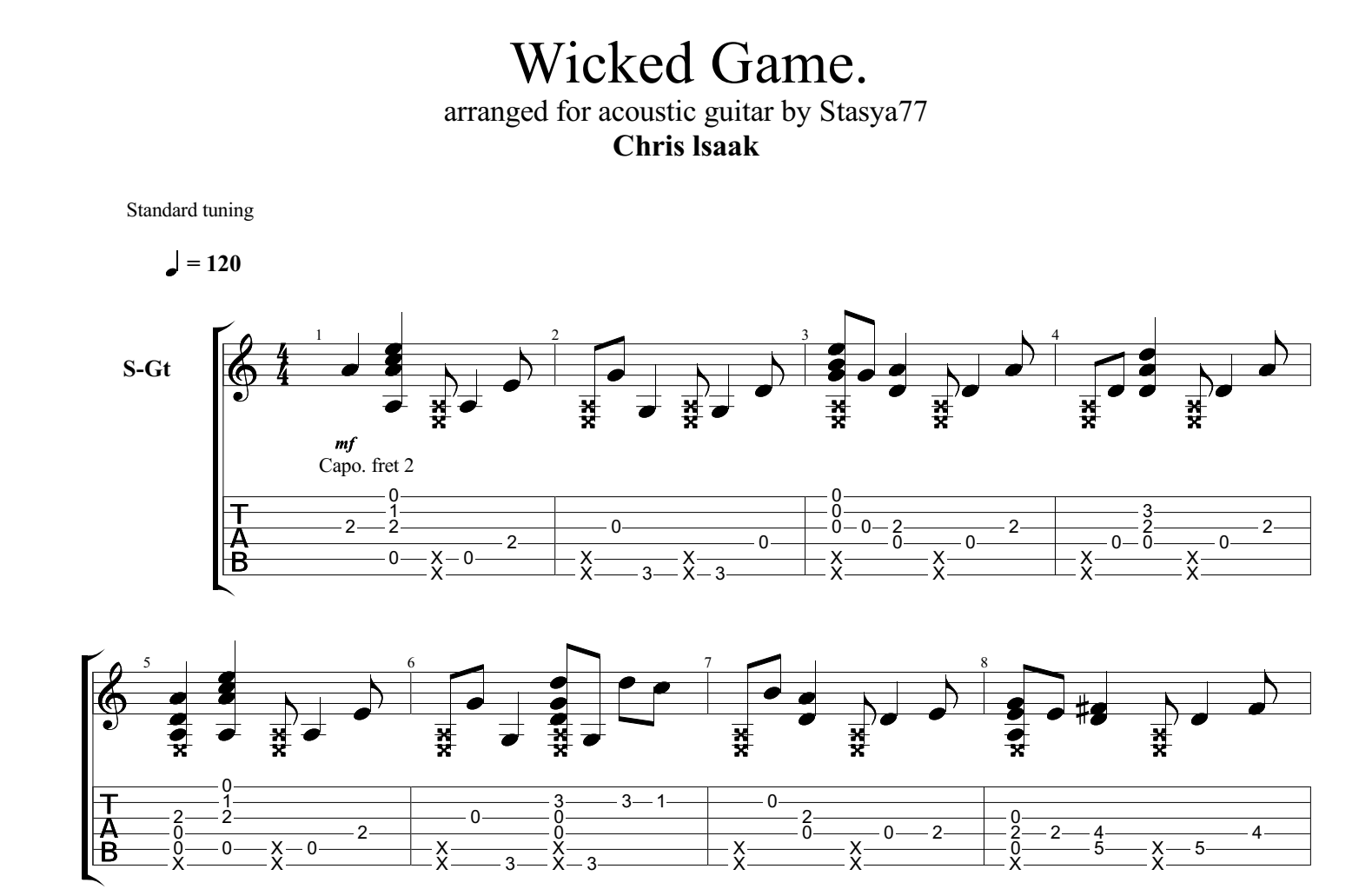 Wicked game mix