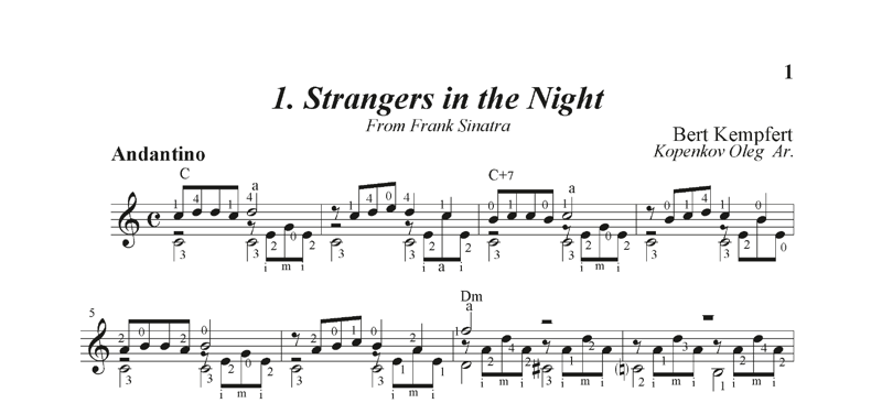 Stranger in the night перевод. Strangers in the Night Ноты. Strangers in the Night аккорды для гитары. Strangers in the Night Ноты труба.