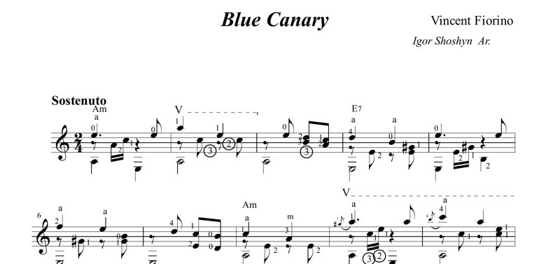 Blue canary текст. Blue Canary Ноты для гитары. Vincent Fiorino Blue Canary. Голубая канарейка Ноты. Песня Blue Canary Vincent Fiorino.