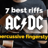 7 percussion riffs AC / DC - AC/DC